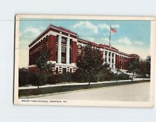 Postcard Maury High School Norfolk Virginia USA picture