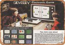 Metal Sign - 1975 Magnavox Odyssey Video Game - Vintage Look picture