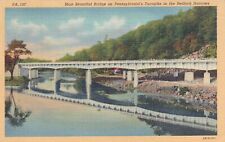 Bedford Pennsylvania PA Narrows Bridge 1942 Chapman KS Postcard D37 picture