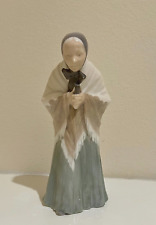 Vintage Royal Copenhagen Church Goer 892 Old Woman Figurine 9.5