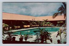 Hilo HI-Hawaii, Hotel Hukilau, Advertisement, Antique, Vintage Souvenir Postcard picture