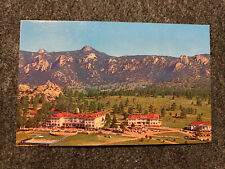 Postcard Stanley Hotel Rocky Mountains Vintage  picture