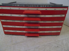 Vintage Ohmite Little Devils Resistor 5 Drawer Cabinet w/ Contents Store Display picture