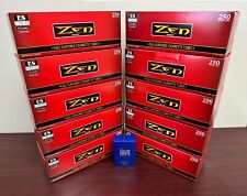 Zen Red King Size Full Regular Cigarette Tubes 10 Boxes Comes With BLUE Case picture