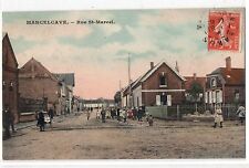 CPA 80 - MARCELCAVE (Somme) - Rue Saint Marcel (small animation) picture