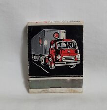 Vintage Associated Transport Trucking Logistics Matchbook Advertising Matches picture