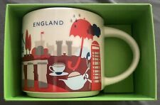 Starbucks England Coffee 14oz Mug YAH YOU ARE HERE 2023 Bought In London picture