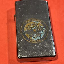 1975-1976 Military/Naval Air Craft Carrier Zippo  USS NIMITZ Sold As Collectible picture