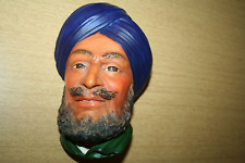 Vintage Bossons Chalkware Head SIKH England 1966 - B2 picture
