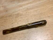 Vintage CONKLIN Gold Marbleized Fountain Pen 5