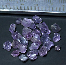 31 Carat Facet Grade Natural Transpatent Purple Spinel Crystals Lot  #4 picture