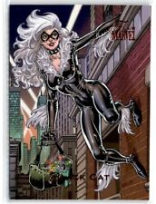 2024 UD FLAIR MARVEL BLACK CAT #84 picture