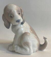 Lladro Figurines “Gentle Surprise” Dog With Butterfly On The Tail 6210 picture