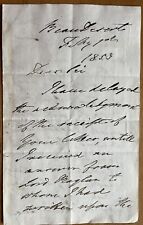 Henry Paget, 1st Marquess Anglesey Autograph Letter Head of Cavalry at Waterloo picture