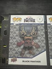 SDCC 2023 Upper Deck Funko Infinity Saga Marvel Black Panther #7 Patina Holo picture