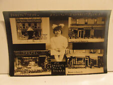 1920S VINTAGE BROOKLYN NY NEW YORK LARGEST FLORIST JOSEPH TREPEL FLOWER POSTCARD picture