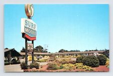 1960'S. THE SURF MOTEL. FORT BRAGG, CA. POSTCARD SS29 picture