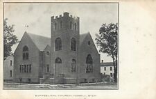 Evangelical Church Howell MI Michigan Mich  Postcard picture