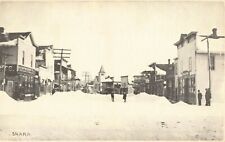 NW Honor MI Village Winter View Frankfort Photographer SHARP Horse & Buggy Era picture