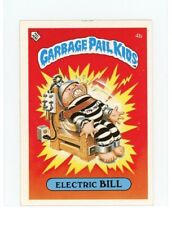 1985 Garbage Pail Kids UK Mini  Electric Bill  4b Vintage Card (b) picture