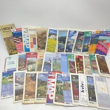 35 Different Official some State Highway Dept. Road Maps Lot c. 1940s -1990s USA picture