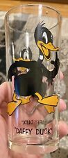 Vintage 1973 DAFFY DUCK Pepsi Collector Series Warner Bros. Glass Pre-owned picture