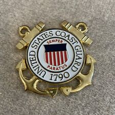 Vintage United States Coast Guard Emblem Semper Paratus 1790 Military 2.5” picture