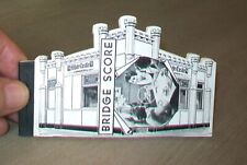 1935 WHITE CASTLE HAMBURGER CHAIN ~ BRIDGE SCORE PAD /  BOOKLET ADVERTISING picture