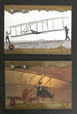 Early Planes    2022 Historic Autographs Gilded Age  RADIANT Cards  1 of  500 picture