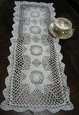 10psc Hand Crochet Lace Table Runners 30