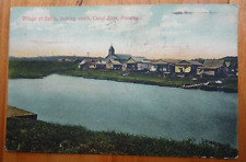 Village of Gatun, looking South, Canal Zone, PANAMA postcard p/u 1910 picture