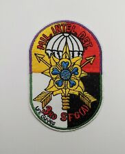 Original US Army 3rd Special Forces Intelligence detachment ODA Patch (NCSF). picture