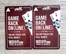 Las Vegas RIO WSOP Online Casino Room Key - Lot of 2 picture