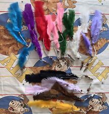 Vintage Feather Roach Clip Cigarette Holder Pack Or Earring Clips picture