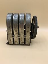 Vintage 4 Bar Holtzer-Cabot Crank Wall Telephone Magneto Generator picture