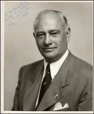 CONRAD N. HILTON - PHOTOGRAPH SIGNED 11/17/1949 picture