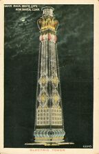 ELECTRIC TOWER, Savin Rock, WHITE CITY, New Haven, CONN. Postcard 1923 Antique picture