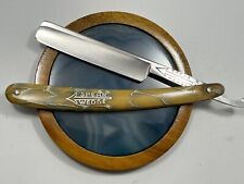 Vintage 9/16” Champaign B.S. No.8 Spear Wedge Straight Razor Shave Ready Germany picture