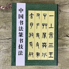 Chinese Calligraphy Seal Script Technique Chinese Classics Practice Copybook picture
