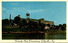Kentucky State Penitentiary on Barkley Lake Eddyville Kentucky Chrome Postcard picture