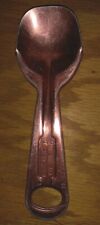 Vintage Short’ning and Ice Cream Spoon Shortening Scoop  Aluminum Copper Tone picture