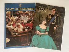 2-Royal Wedding Official Souvenir Books, Prince Charles-Diana 1981 Jubilee Trust picture