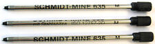 3 - Genuine Swarovski Schmidt 635 M ISO 12757-2D Crystalline Pen Refills - BLACK picture