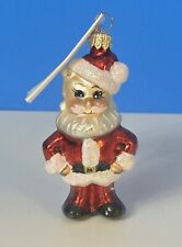 Christopher Radko 2000 Who's Naughty or Nice Santa Claus Ornament  NWTS picture