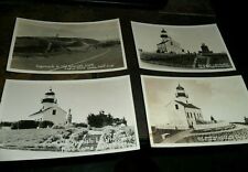 4 LOT VINTAGE US CA San Diego RPPC THE OLD POINT LOMA OLD SPANISH LIGHTHOUSE picture