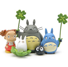 Clover Totoro 5PCS My Neighbor Totoro Miyazaki Hayao Anime Toy Gift Decoration picture