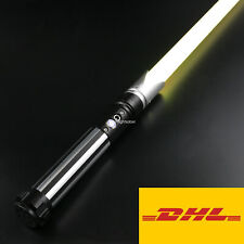 Star Wars Lightsaber RGB Force Heavy Dueling Metal Handle For Dueling Black picture