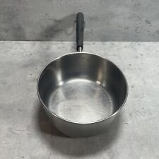 Vintage REVERE WARE 1-QT 90 Stainless Steel Sauce Pan/Pot Clinton ILL USA NO LID picture