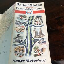 1966 Sohio Road Map of Ohio, Vintage Fold-Up from The Interstate Highway System picture