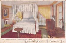 George Washington Bedroom Mount Vernon Virginia VA 1908 Postcard C07 picture